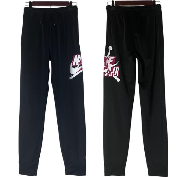 Jordan Boy's Nike Air Black Jumpman Athletic Joggers Size XL (13-15 Years) - Picture 1 of 3